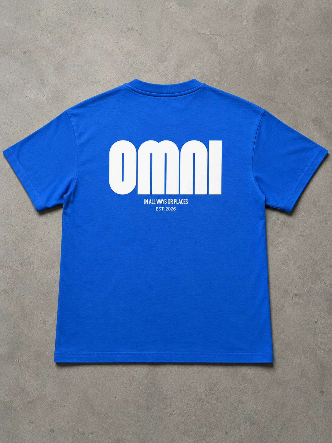 BLUE ORIGINAL OMNI TEE