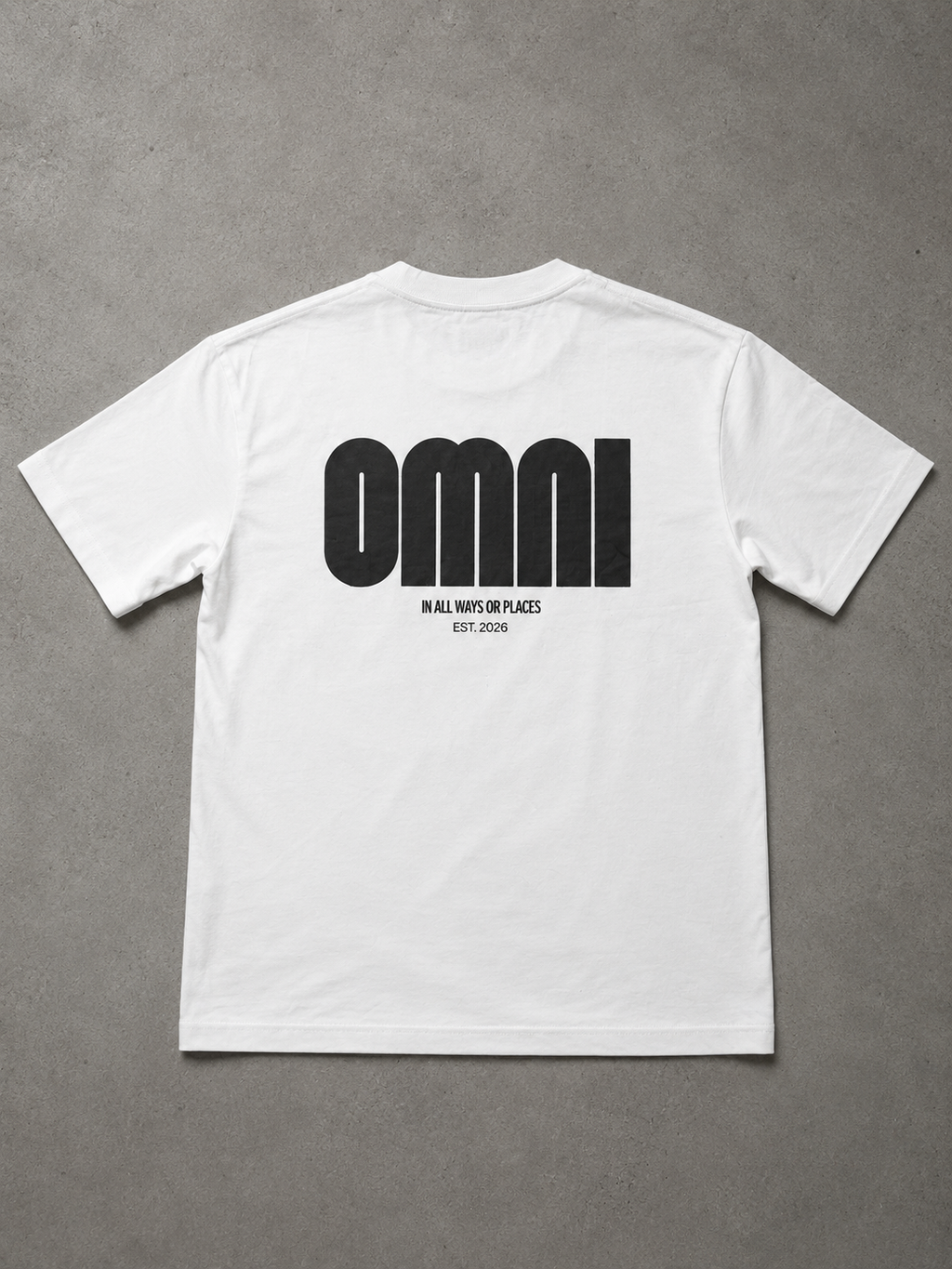 WHITE ORIGINAL OMNI TEE