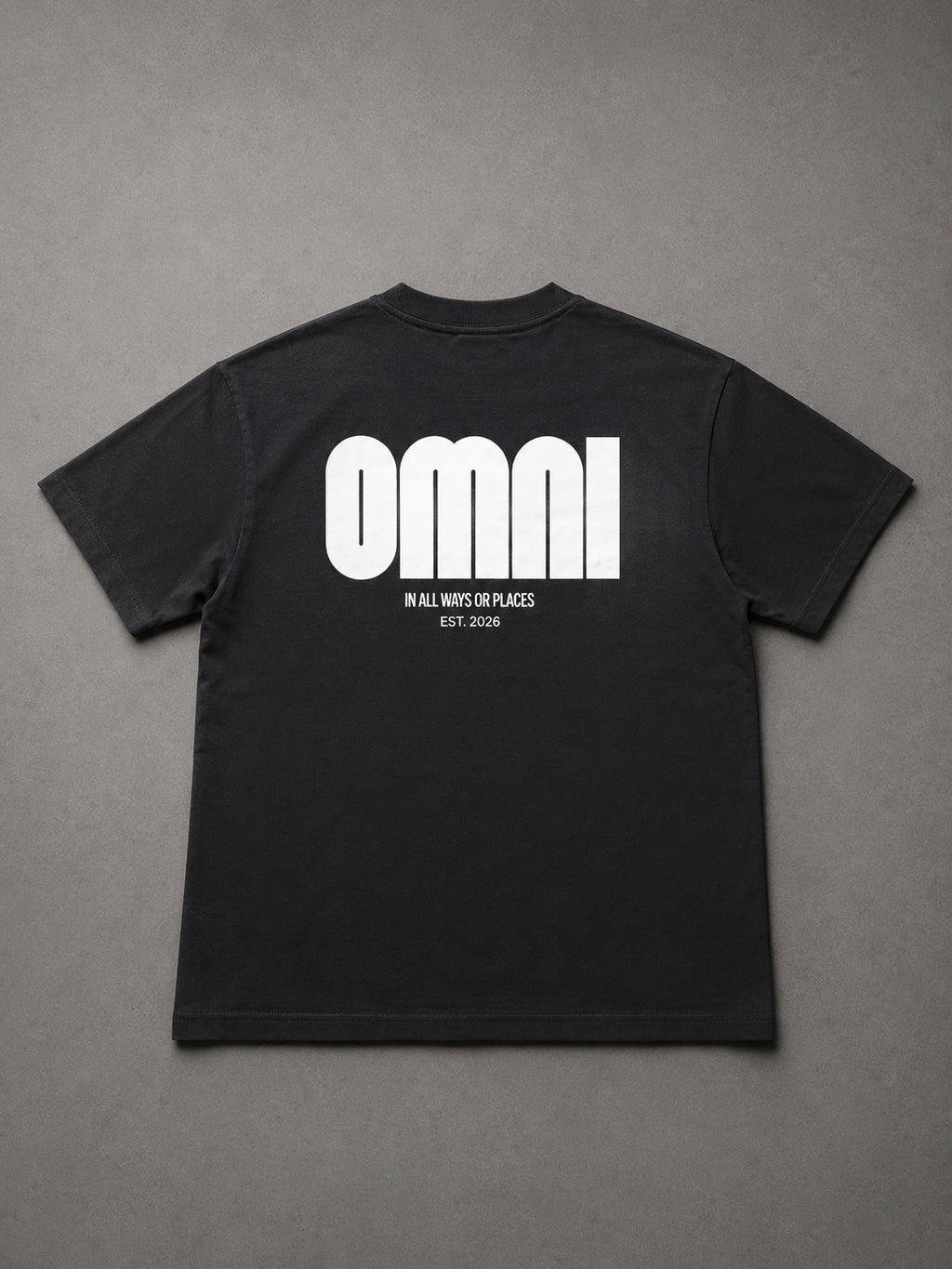 BLACK ORIGINAL OMNI TEE