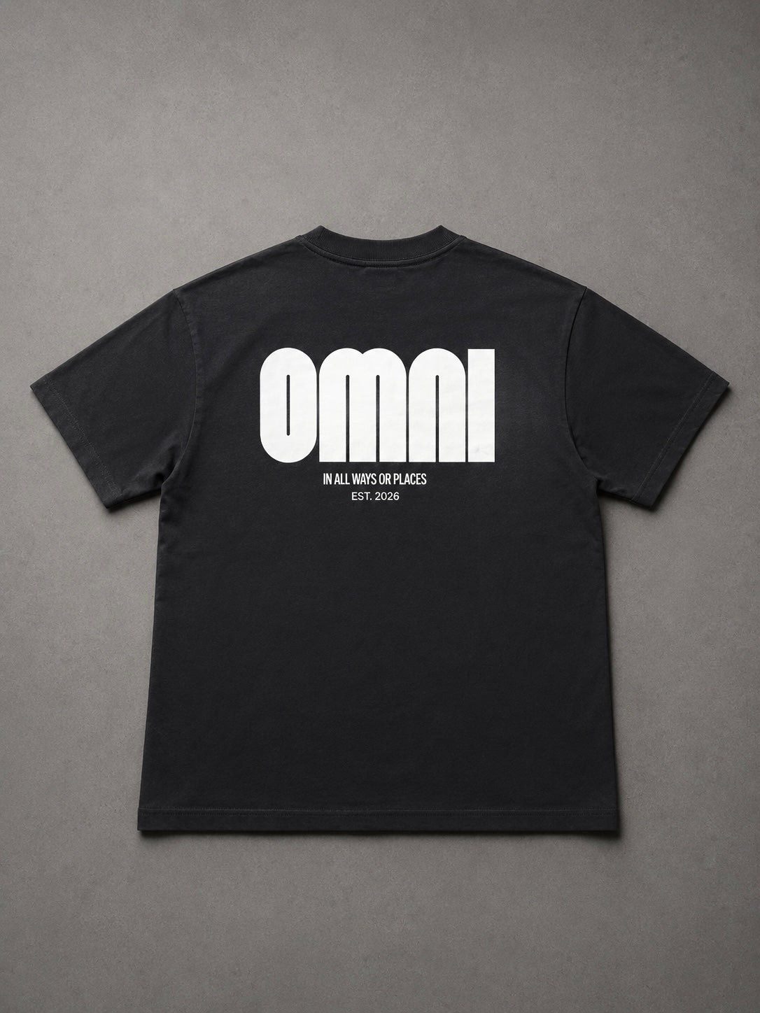 BLACK ORIGINAL OMNI TEE